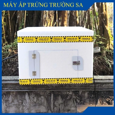 Máy ấp trứng hộ gia đình thùng xốp + đảo tự động 60 trứng - Giá 899.000, khuyến mãi