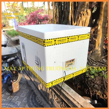 Máy ấp trứng mini 60 trứng thùng xốp + Đảo trứng tự động - Giá 899k, giao nhanh