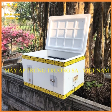 Máy ấp trứng mini 60 trứng thùng xốp + Đảo trứng tự động - Giá 899k, giao nhanh