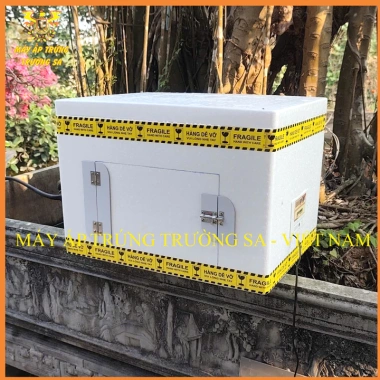 Máy ấp trứng mini 60 trứng thùng xốp + Đảo trứng tự động - Giá 899k, giao nhanh