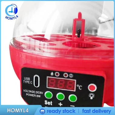Máy ấp trứng tự động 6 quả - Kỹ thuật số, nhiệt độ ổn định, tiết kiệm năng lượng - 426.600 VND 8