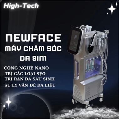 Máy Aqua 9in1 NewFace Plus - Máy chăm sóc da cao cấp, dùng SPA, giảm giá 28,5 tr 2