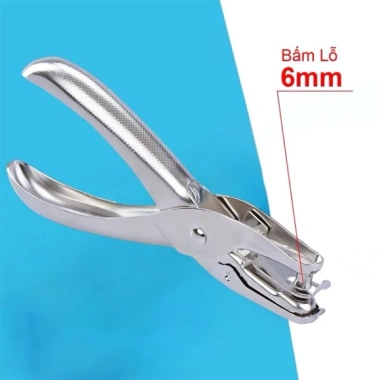 Máy bấm lỗ TriO One Hole Punch 097A0 - Kìm bấm 1 lỗ tròn 6mm, giá ưu đãi 56.000₫