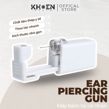 Máy bấm tai cá nhân thép không gỉ - Giá chỉ 45.000 VND | Khoen Store