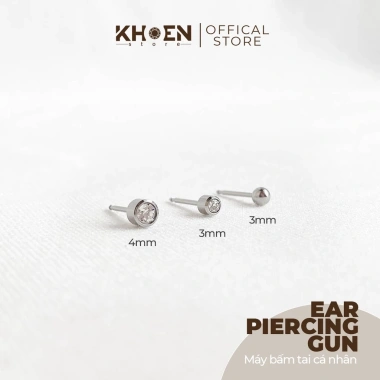 Máy bấm tai cá nhân thép không gỉ - Giá chỉ 45.000 VND | Khoen Store