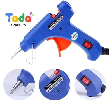 Máy bắn keo nến 20W cho keo 7mm - Dán đồ thủ công, giảm giá 55.000đ Máy bắn keo nến 20W cho keo 7mm - Dán đồ thủ công, giảm giá 55.000đ