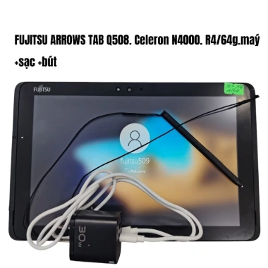 Máy bảng Fujitsu Arrows Tap Q508/Q507/Q509 4GB 64GB SSD sạc 12V bút chính 650.000đ