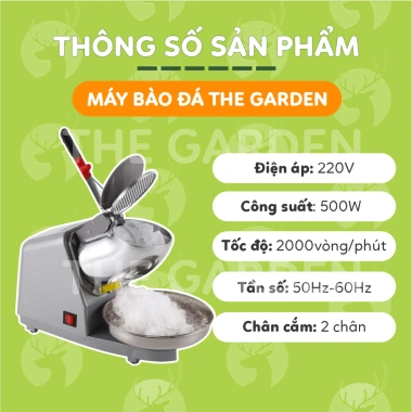 Máy Bào Đá GREENMIX GM-50 2 Lưỡi 2 Nắp 500W, Xay Đá Tuyết Siêu Mịn, Bảo Hành 12 Tháng - 619.000₫