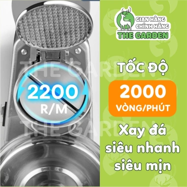 Máy Bào Đá GREENMIX GM-50 2 Lưỡi 2 Nắp 500W, Xay Đá Tuyết Siêu Mịn, Bảo Hành 12 Tháng - 619.000₫