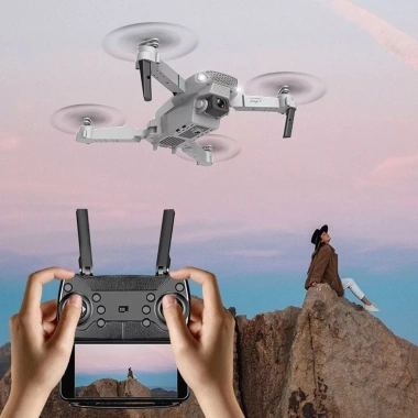 Máy Bay Điều Khiển Từ Xa E88 Flycam Quadcopter UAV Nâng Cấp Camera Giá Rẻ Chỉ 99901đ 4