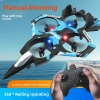 Máy bay điều khiển từ xa K500 Max RC 2.4G - Helicopter Jet, Foam Fighter, Đèn LED, Giá chỉ 271.700₫ 2