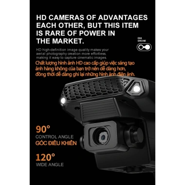 Máy Bay Flycam E88 Pro Max Drone Mini 4K - Camera Siêu nét, Giá chỉ 198.000₫