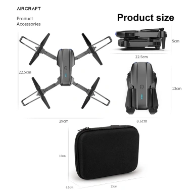 Máy Bay Flycam E88 Pro Max Drone Mini 4K - Camera Siêu nét, Giá chỉ 198.000₫