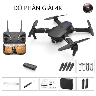 Máy Bay Flycam E99 Camera HD - Động Cơ Chổi Than, Dễ Dàng Dùng cho Người Mới, Giá 375.000 VND