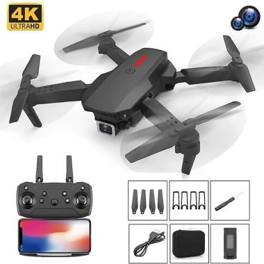 Máy Bay Flycam E99 Camera HD - Động Cơ Chổi Than, Dễ Dàng Dùng cho Người Mới, Giá 375.000 VND