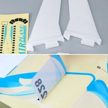 Máy bay ném tay NAMSHEVA - Máy bay lượn xốp 49x45cm, ngoài trời chất lượng, giảm 21% 8