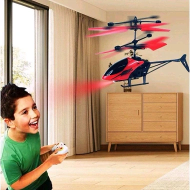 Máy bay trực thăng điều khiển cảm ứng từ xa kèm pin - Giá ưu đãi 75.000 VNĐ