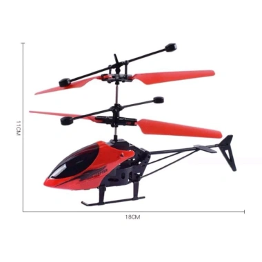 Máy bay trực thăng điều khiển cảm ứng từ xa kèm pin - Giá ưu đãi 75.000 VNĐ