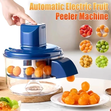 Máy bóc vỏ trái cây KENJIE – Gọt vỏ nho điện sạc lại, chống rỉ sét, thép không gỉ, gọt tỏi thông minh, dùng tại nhà 3