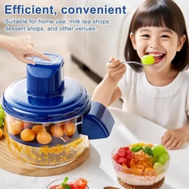 Máy bóc vỏ trái cây KENJIE – Gọt vỏ nho điện sạc lại, chống rỉ sét, thép không gỉ, gọt tỏi thông minh, dùng tại nhà 4
