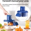 Máy bóc vỏ trái cây KENJIE – Gọt vỏ nho điện sạc lại, chống rỉ sét, thép không gỉ, gọt tỏi thông minh, dùng tại nhà 7