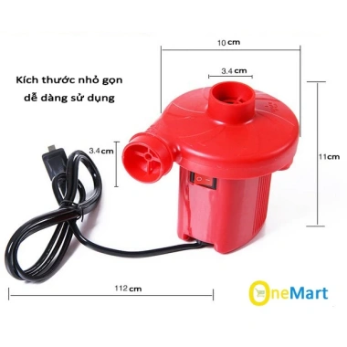 Máy Bơm 2 chiều Hút và Thổi cho bể bơi, bơm phao, nhà bóng - Giá 75.000, tiết kiệm 6