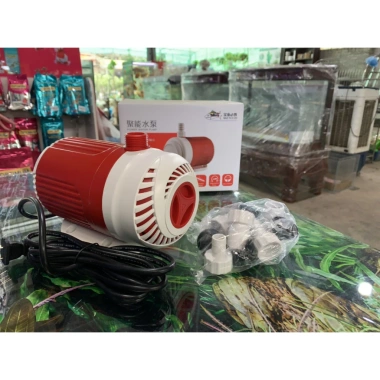 Máy bơm bể cá Baoyu trắng đỏ chính hãng BY101-106, rẻ nhất, bảo hành, chỉ 85.000₫