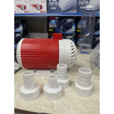 Máy bơm bể cá Baoyu trắng đỏ chính hãng BY101-106, rẻ nhất, bảo hành, chỉ 85.000₫