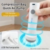 Máy bơm chân không điện SUSANSU Mini cầm tay, ồn thấp, túi nén nhẹ, sạc lại du lịch 8