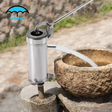 Máy bơm giếng thép không gỉ chạy tay, ép nước, tưới tiêu gia đình - Giá ưu đãi 316.800₫ 3