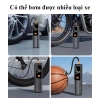 Máy bơm hơi lốp không dây 120W, pin đôi 4.000mAh, chip AI tự động ngắt, giá 770k 2