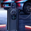 Máy bơm hơi lốp ô tô 12V mini độ chính xác cao - bơm không khí điện tử cho xe máy, xe đạp, ô tô, giá 140.000₫