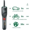 Máy Bơm Hơi Mini Bosch Pump - Nhập Đức, BH 12 Tháng, Dùng cho Xe Hơi & Xe Máy 4