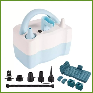 Máy bơm không khí 550W Bơm hơi bóng bay, chống rò rỉ cho phao, bể bơi, nệm cưới 7
