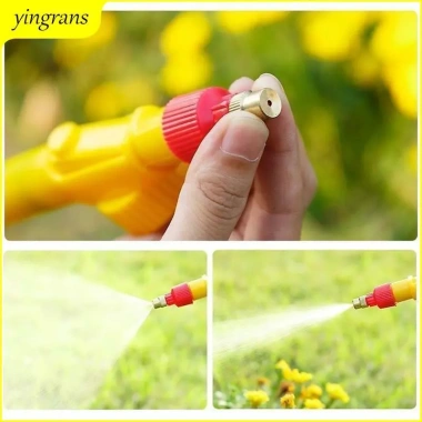 Máy bơm không khí áp suất cao + chai nước điều chỉnh, vòi phun đa năng - Giá 35.000đ