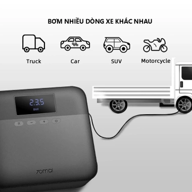 Máy bơm lốp xe ô tô 70mai Midrive TP03 TP07 - Tự động, bảo hành 6 tháng, giá 789.000đ