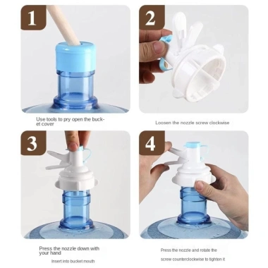 Máy bơm NAMSHEVA - Vòi nước, thiết bị uống, phụ kiện xô, bơm chai nước, giá 49.610 VND 6
