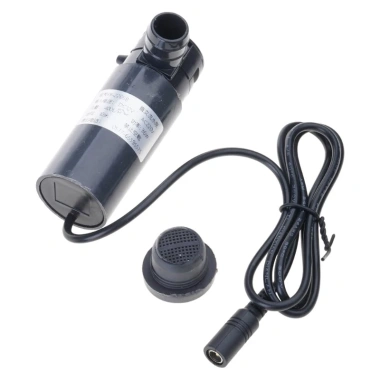 Máy bơm nước chìm Hrtyvhin DC 12V 36W 10m 400L/h – Đài phun rửa xe tiết kiệm 10