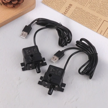 Máy bơm nước USB không chổi than Mingxuan2 5V 1W 130L/h Lift 100cm siêu yên tĩnh bể cá chìm Circulag Máy bơm nước USB không chổi than Mingxuan2 5V 1W 130L/h Lift 100cm siêu yên tĩnh bể cá chìm Circulag