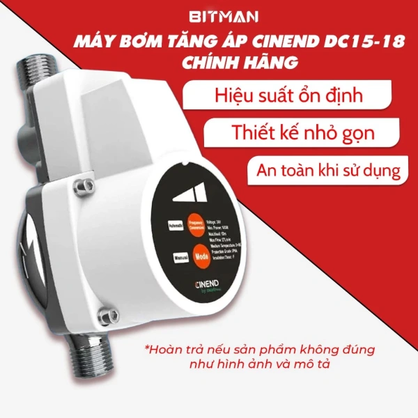 Trải nghiệm thực tế: Đánh giá hiệu suất và độ êm ái của Máy Bơm CINEND DC15-18/20/30 trong môi trường gia đình