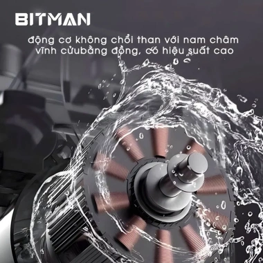 Máy Bơm Tăng Áp Biến Tần DC15-18 BITMAN Chính Hãng - Nhỏ Gọn, Dễ Lắp Đặt, 780.000