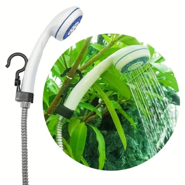 Máy bơm vòi hoa sen du lịch di động, nhỏ gọn đa năng cắm trại - 100.000 VNĐ, COD 12h