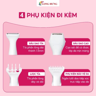 Máy cạo lông Bikini Panasonic ES-WV62BH202 - Hàng chính hãng, pin AA, 1.399.000₫