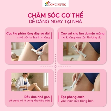 Máy cạo lông Bikini Panasonic ES-WV62BH202 - Hàng chính hãng, pin AA, 1.399.000₫