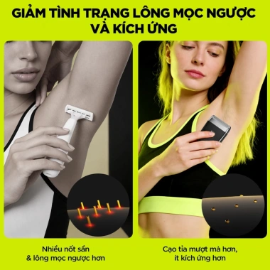 Máy cạo lông Enchen A2 nữ - Chống nước, thép không gỉ, chỉ 319.000 2