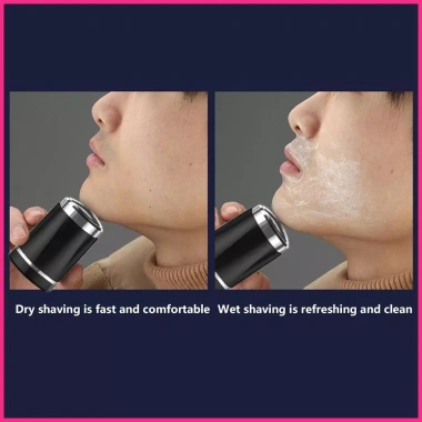 Máy Cạo Râu Bỏ Túi Di Động cho Nam Nhỏ Gọn, Cạo Sạch, Phù Hợp Du Lịch & Cắm Trại Buraivn