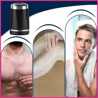 Máy Cạo Râu Bỏ Túi Di Động cho Nam Nhỏ Gọn, Cạo Sạch, Phù Hợp Du Lịch & Cắm Trại Buraivn