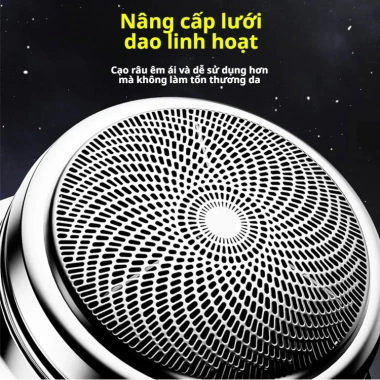 Máy Cạo Râu Điện JS Du Lịch Chống Nước, Sạc Type‑C, Pin Lâu, Cạo Ướt và Khô, Nhỏ Gọn, Giá 127k 4