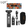 Máy cạo râu điện nam LQT - Đầu lưỡi từ tính xoay 3D, sạc USB, khô ướt, du lịch, quà Ngày Cha