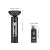 Máy cạo râu điện nam LQT - Đầu lưỡi từ tính xoay 3D, sạc USB, khô ướt, du lịch, quà Ngày Cha 2